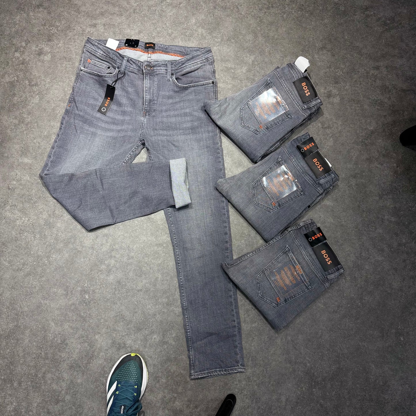 Jeans BOSS Gris 00A1