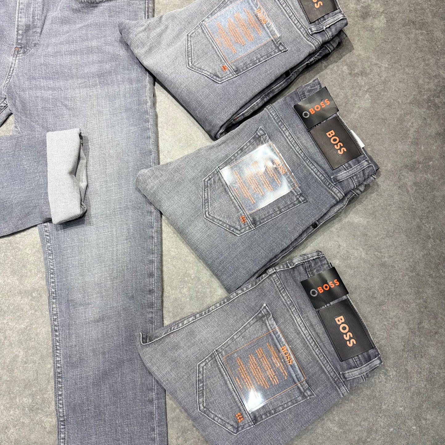 Jeans BOSS Gris 00A1
